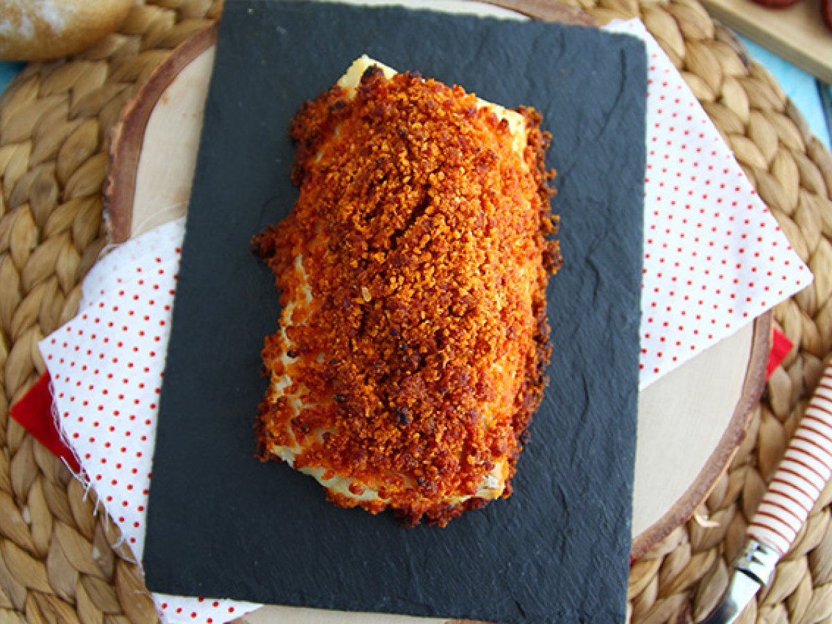 Baked cod with chorizo crust - photo 3