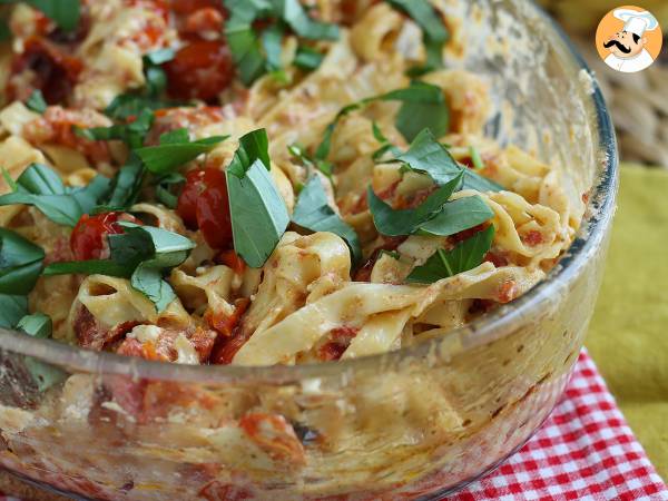 Baked feta pasta with cherry tomatoes - a viral recipe - photo 5