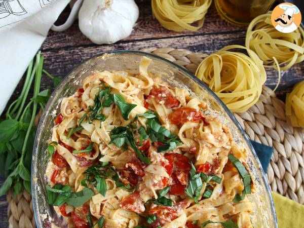 Baked feta pasta with cherry tomatoes - a viral recipe - photo 7