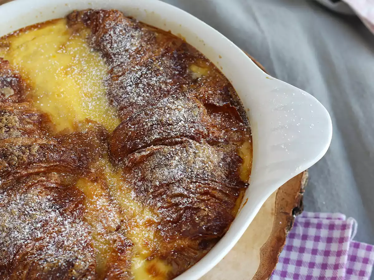 Baked french toast croissants - photo 2