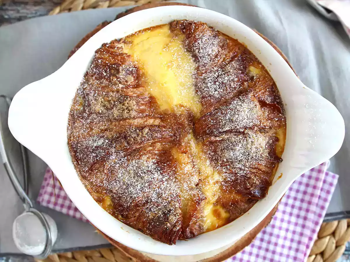 Baked french toast croissants - photo 4