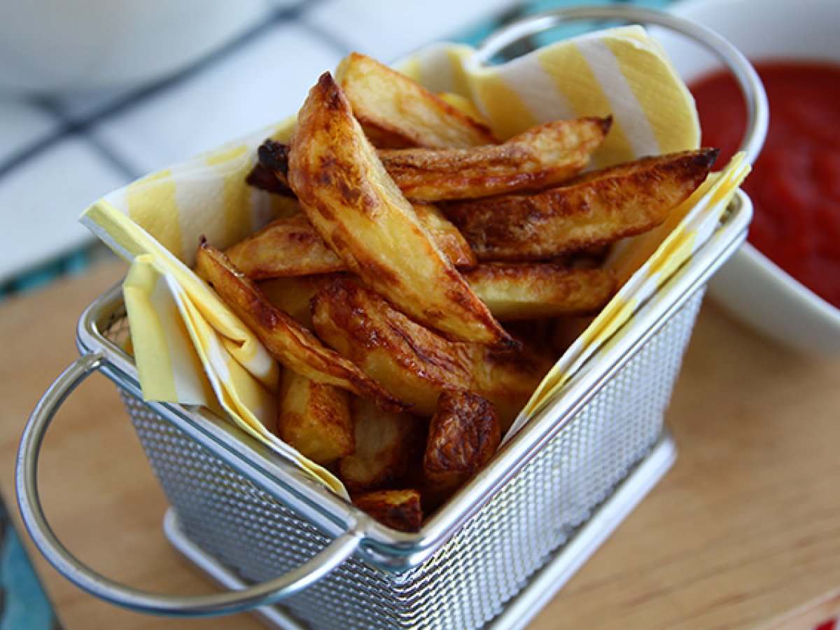 Baked fries - 3 ingredients - photo 3