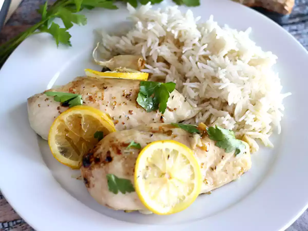 Baked lemon chicken - photo 2
