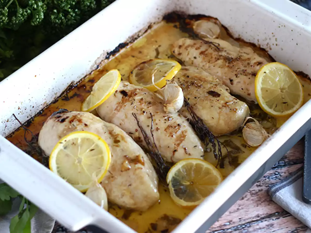 Baked lemon chicken - photo 3