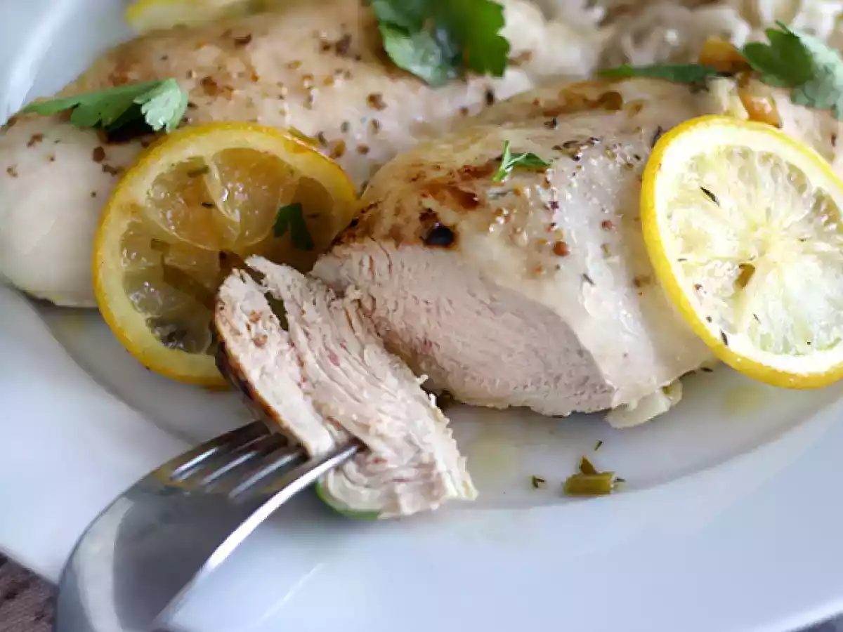 Baked lemon chicken - photo 4