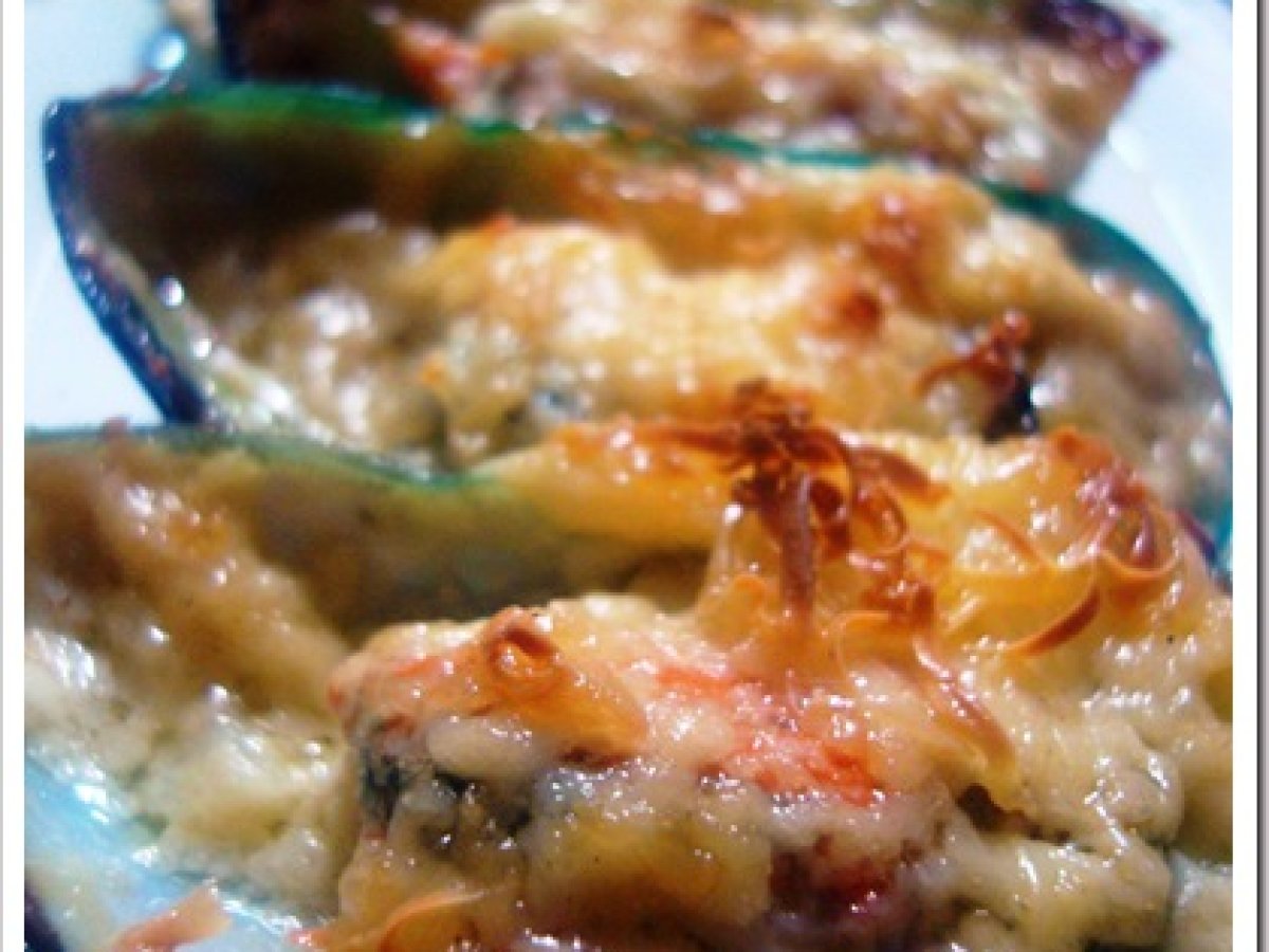 Baked Mussels