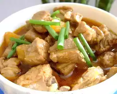 Baked pork ribs with pineapple recipe