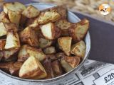 Baked potatoes in the air fryer, photo 1