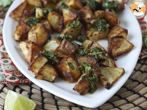 Baked potatoes with chimichurri - photo 2