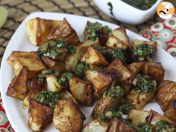 Baked potatoes with chimichurri - photo 5