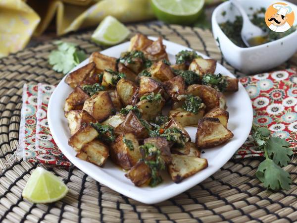 Baked potatoes with chimichurri - photo 6