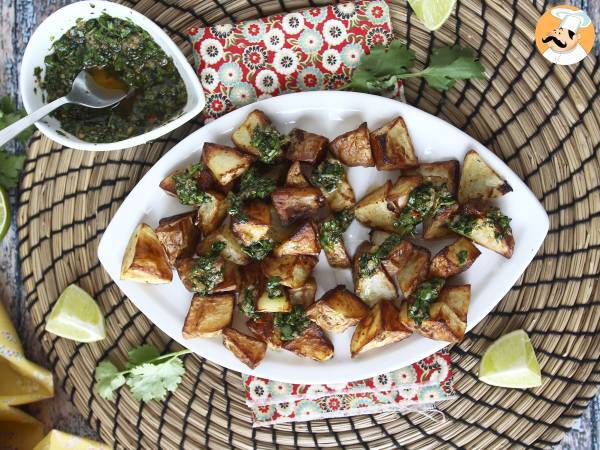 Baked potatoes with chimichurri - photo 7