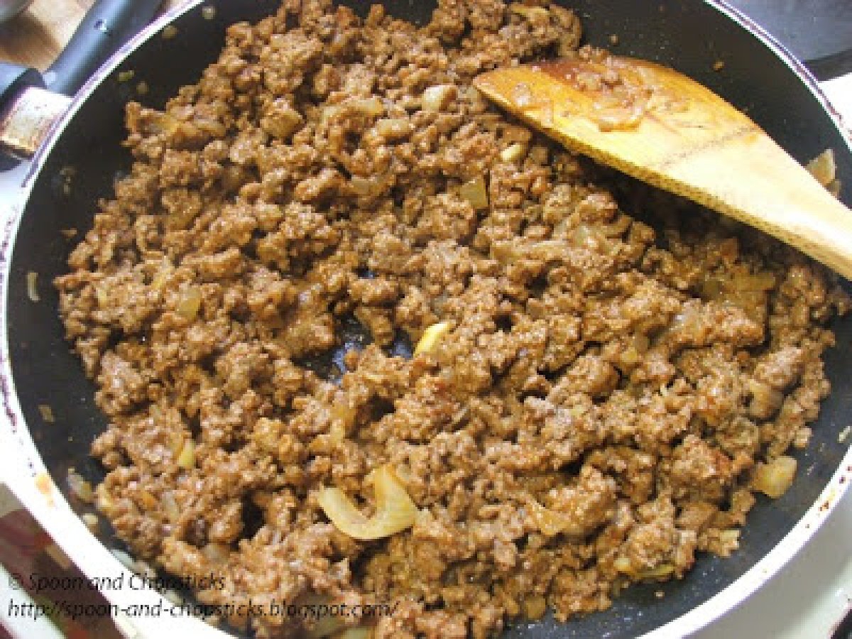 Baked Stuffed Banana Chillies with Mince - photo 3