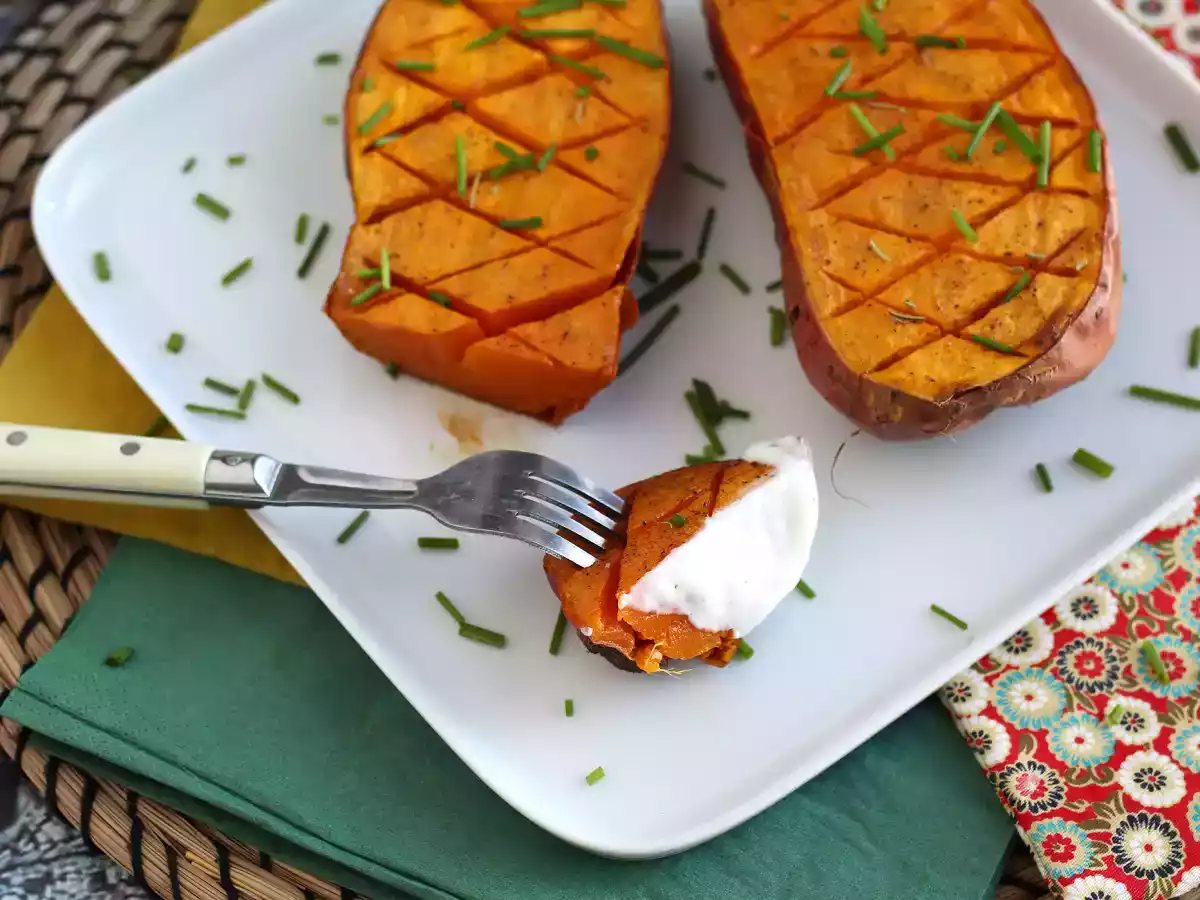 Baked sweet potatoes - photo 4