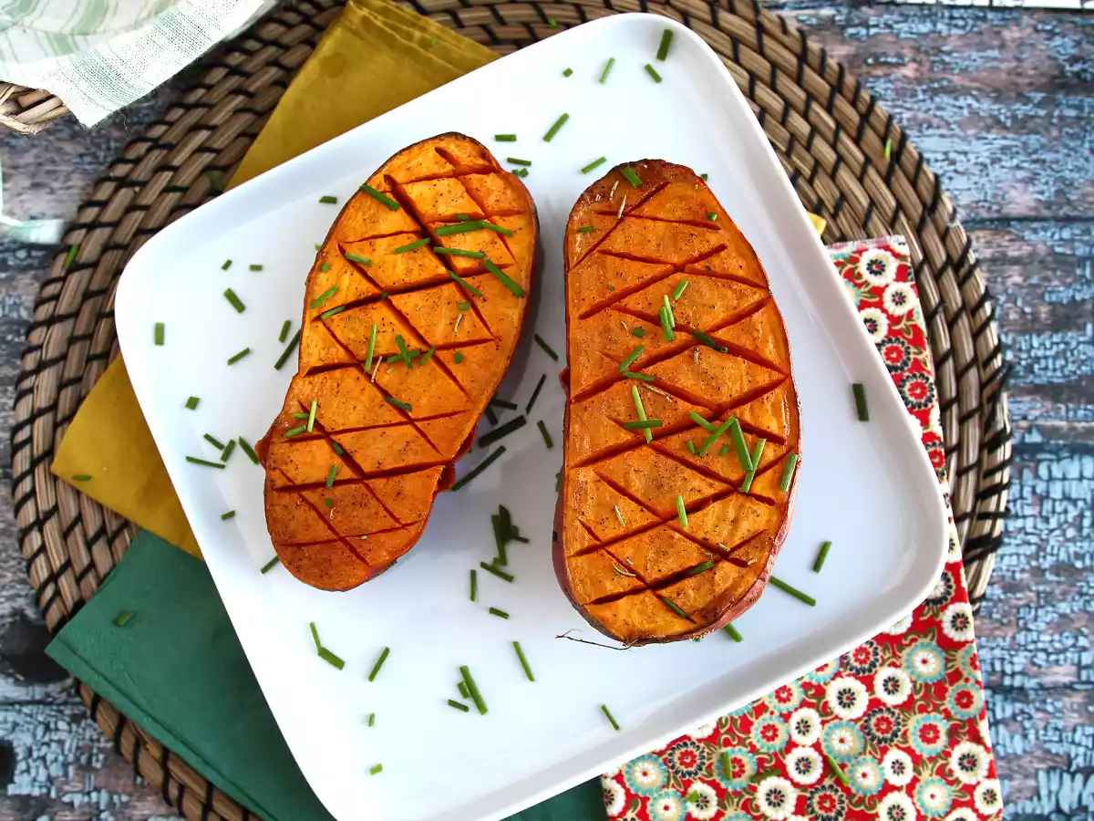 Baked sweet potatoes - photo 5