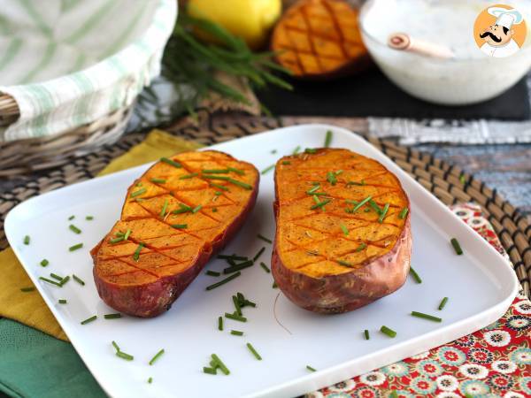 Baked sweet potatoes