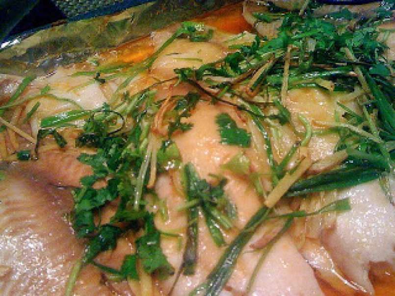 Baked Tilapia Fish with Sake