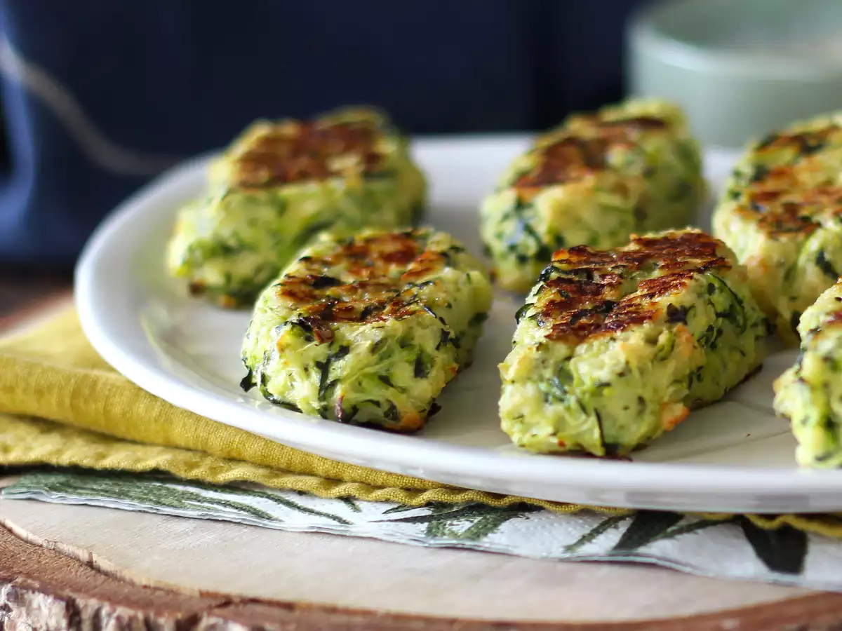 Baked zucchini croquettes - photo 2
