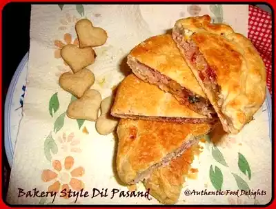 Bakery style dil pasand recipe: sweet coconut puffs