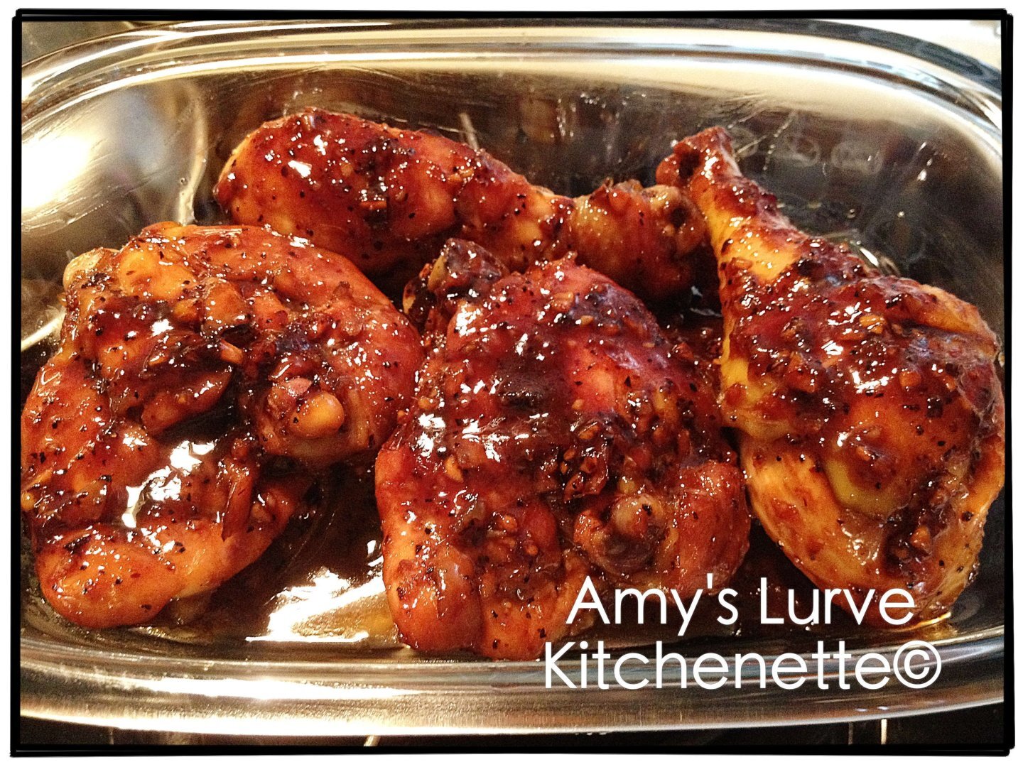 Balsamic honey glazed chicken Recipe Petitchef
