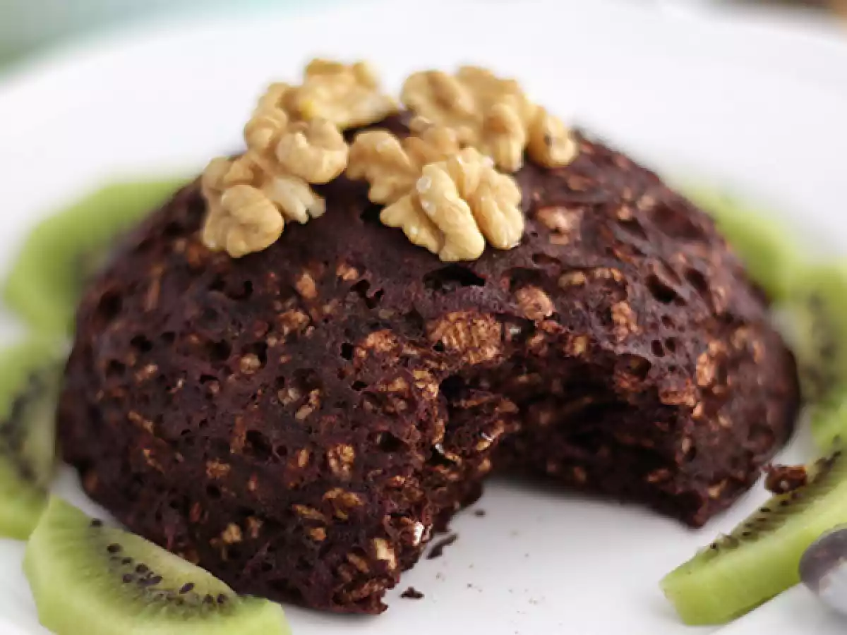 Banana and cocoa bowl cake - video recipe ! - photo 2
