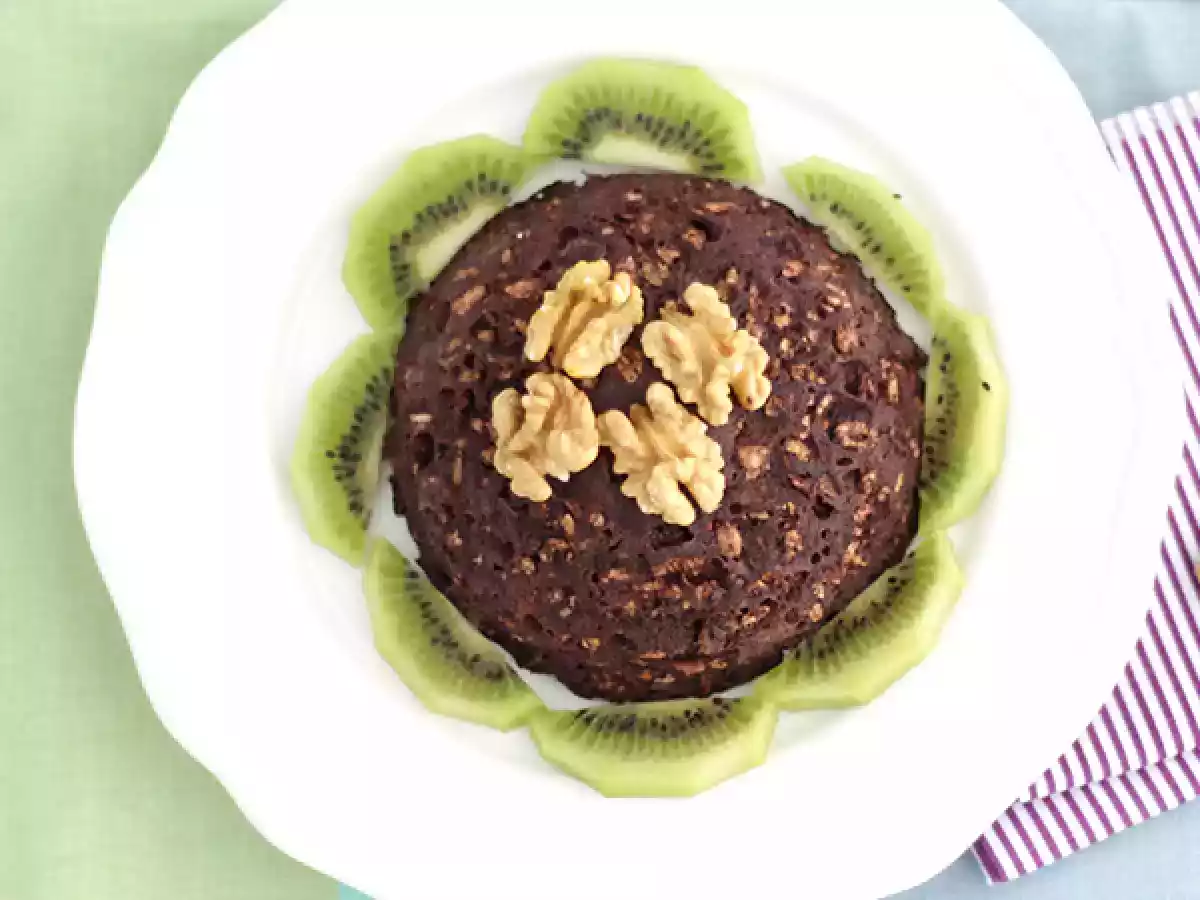 Banana and cocoa bowl cake - video recipe ! - photo 3