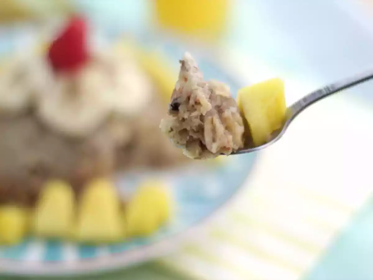 Banana bowl cake - video recipe ! - photo 3