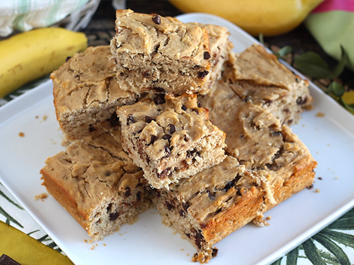 Banana bread with chocolate - Vegan and gluten free - photo 4