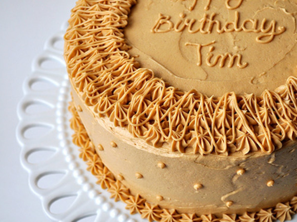 Banana Cake with Peanut Butter Frosting