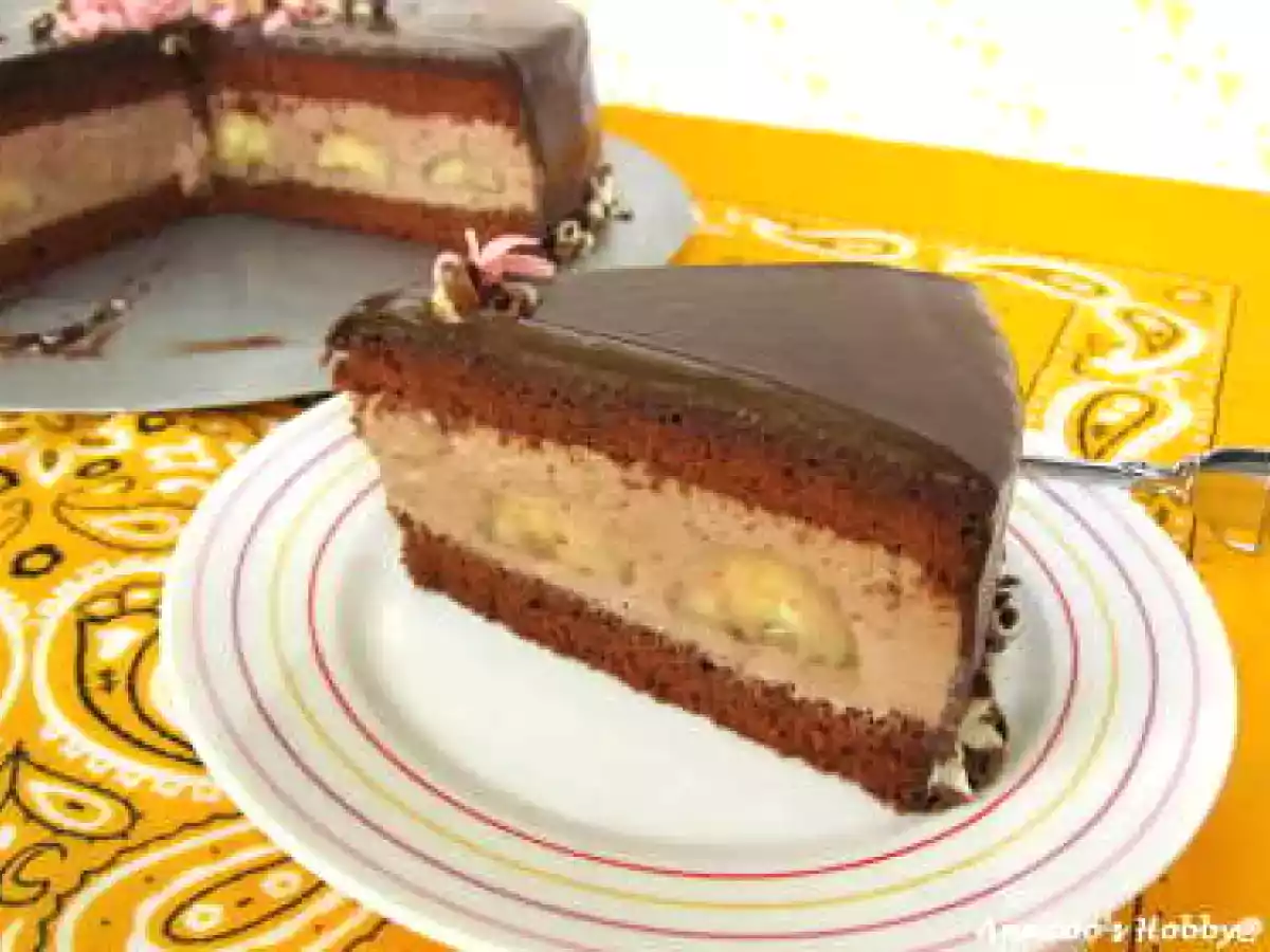 Banana Chocolate Cake