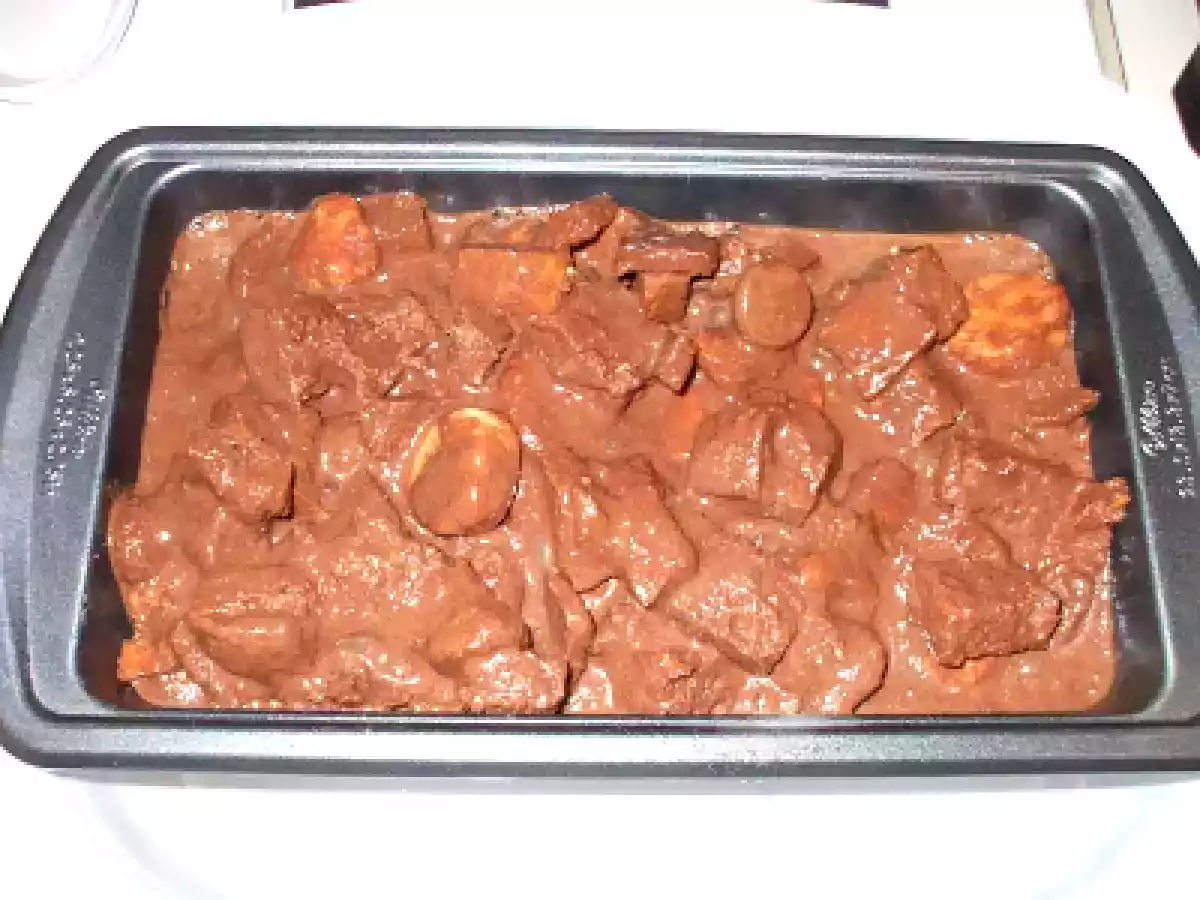 Banana Chocolate Kahlua White Russian Bread Pudding - photo 3