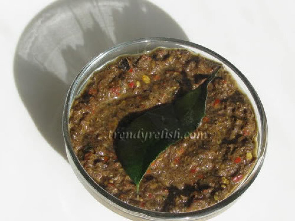 Banana Flower Chutney (Arati Puvvu Pachadi)