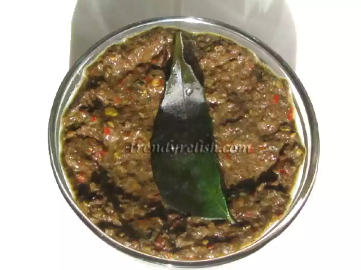 Banana Flower Chutney (Arati Puvvu Pachadi) - photo 2