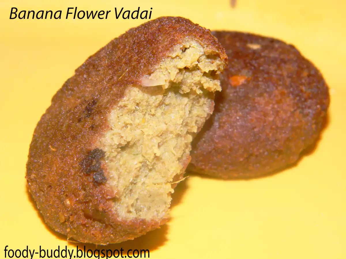 Banana Flower Fritter/Vazhaipoo Vadai - photo 2