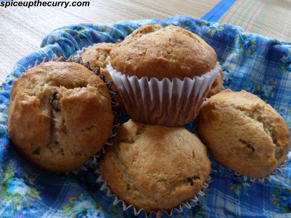 Banana Muffins (Egg Less)