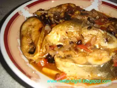 Bangus sa tausi recipe: milkfish in tomato and black beans