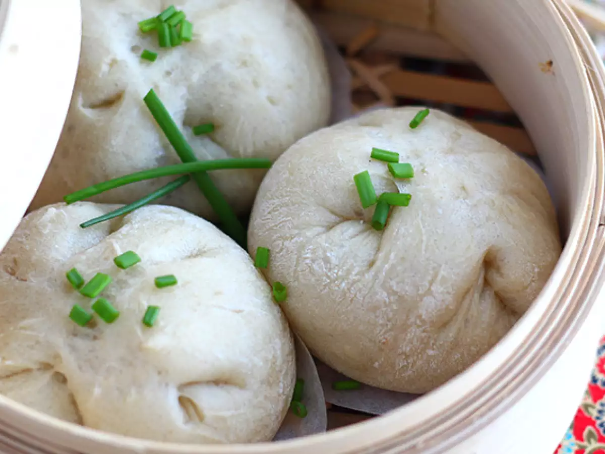 Banh Bao, small steamed buns - photo 4