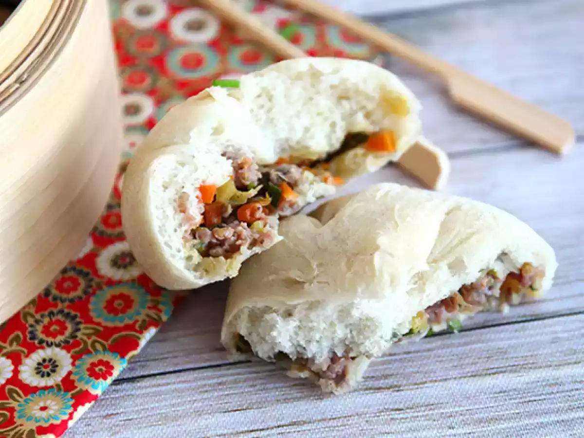 Bao buns, little steamed buns - photo 3