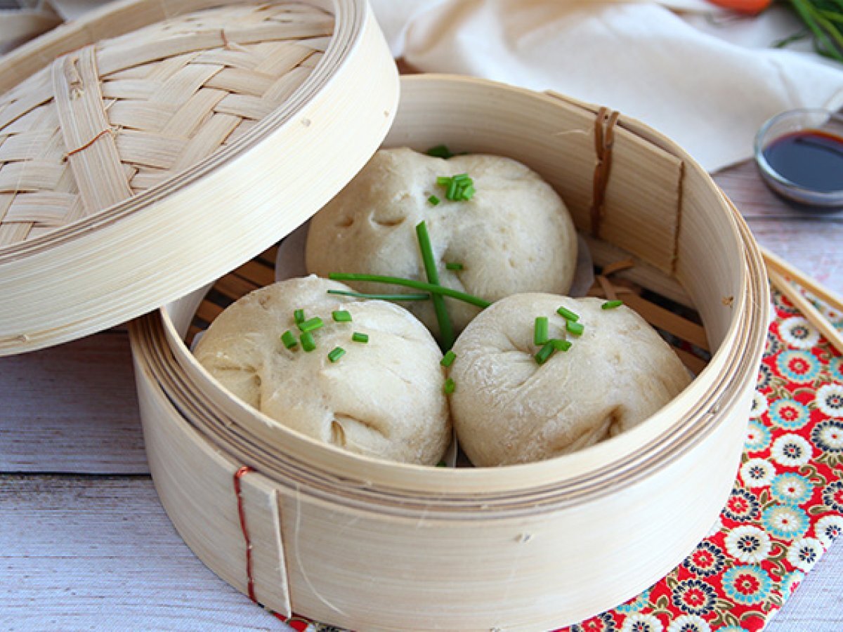 Bao buns, little steamed stuffed-buns - photo 2