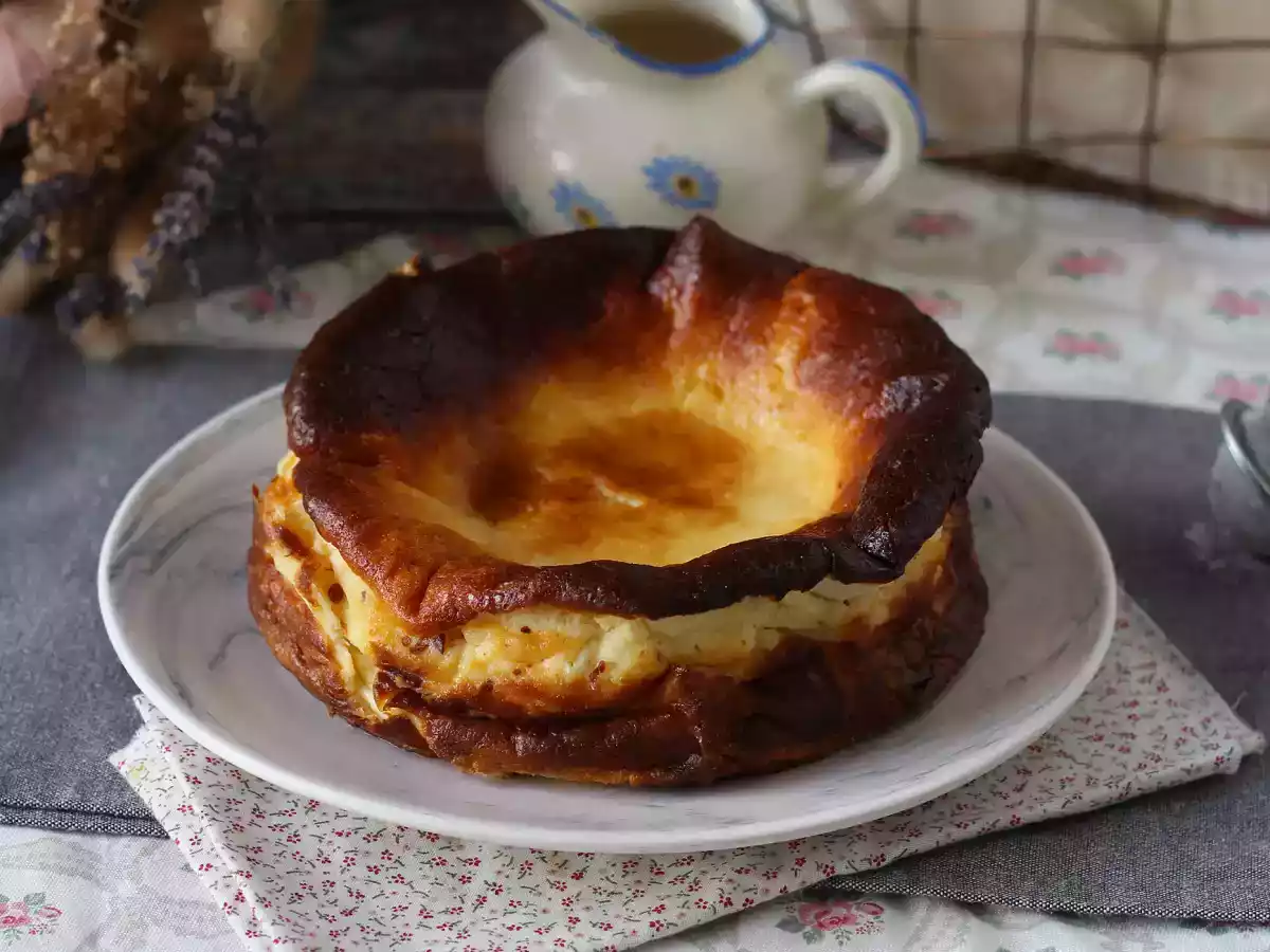 Basque cheesecake