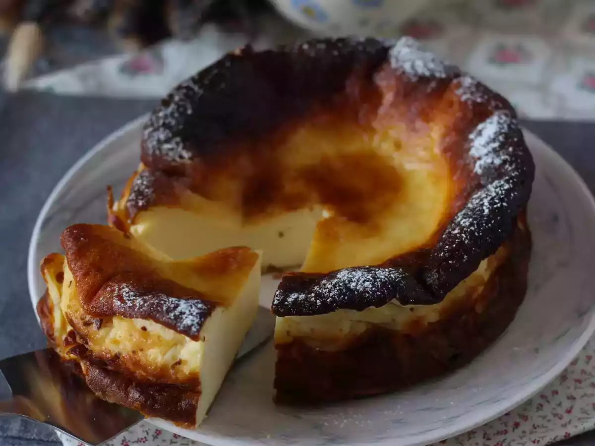 Basque cheesecake - photo 3