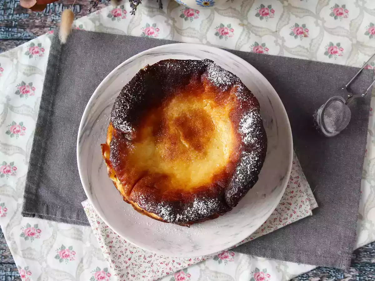Basque cheesecake - photo 5