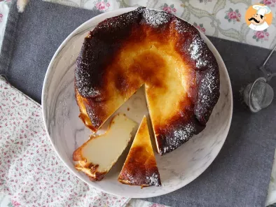 Basque cheesecake, photo 4