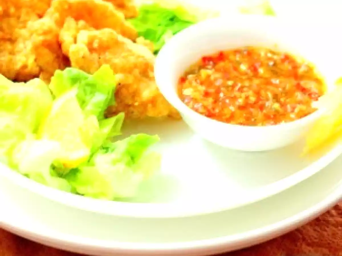 Batter Fried Dory Fish With Ginger Lemongrass Sauce