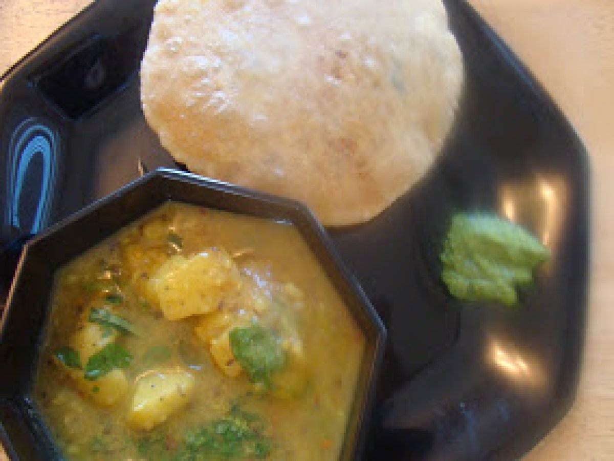 Bedai with Potato Sabji - photo 2