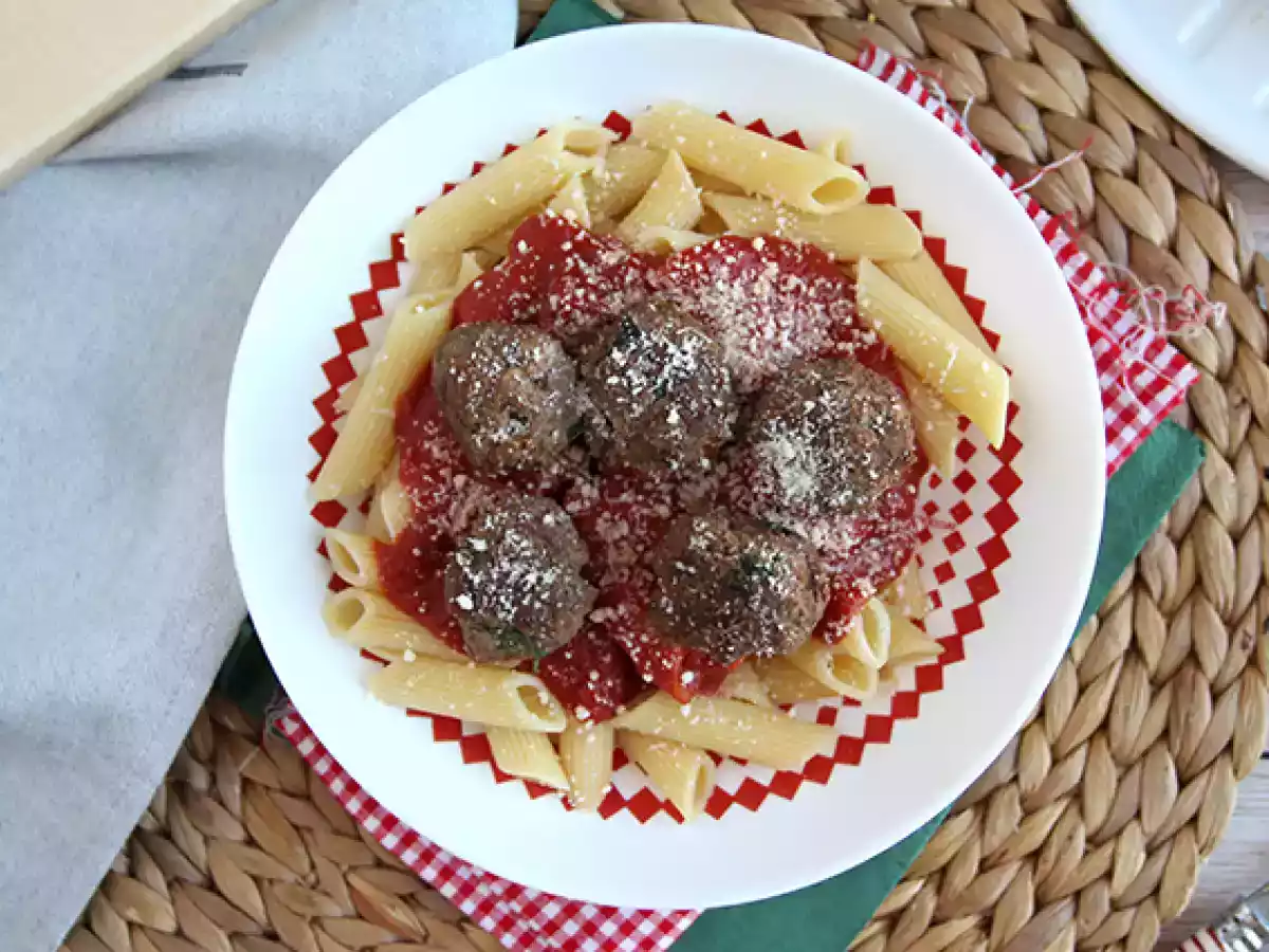 Beef and parmesan meatballs - photo 2