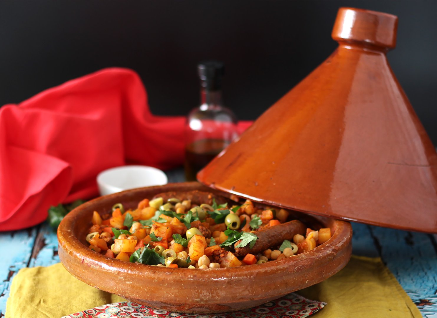 Beef and vegetables tagine Recipe Petitchef