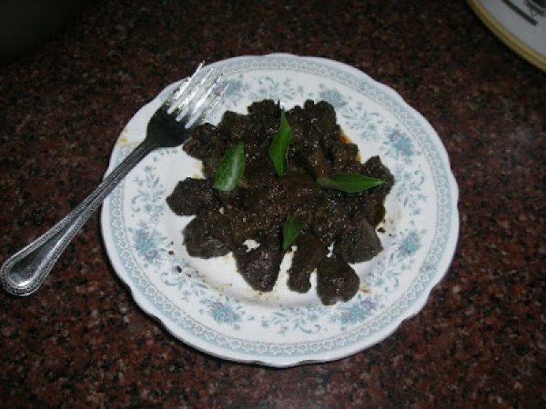 Beef Liver Fry - Kerala Style