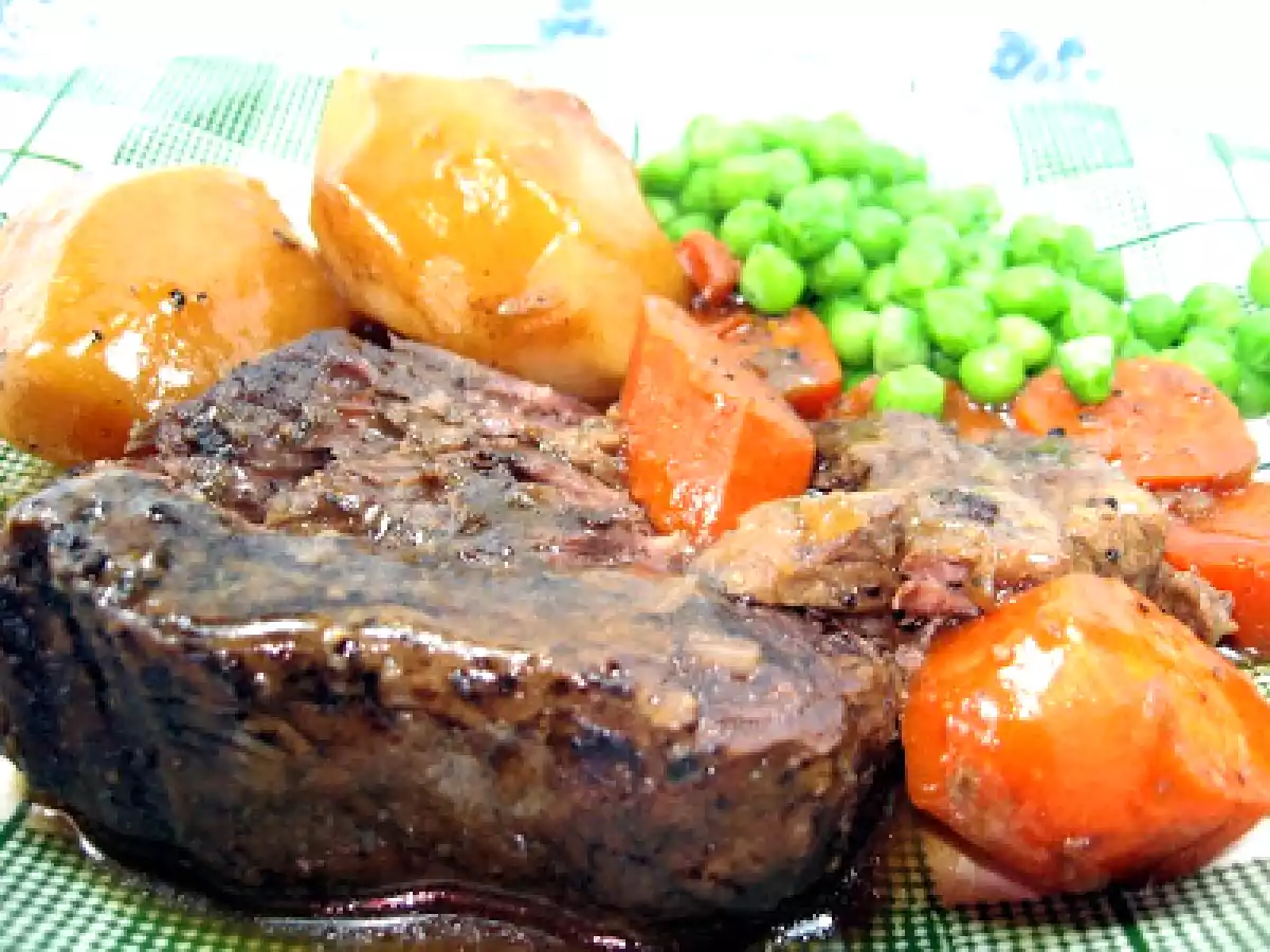 BEEF POT ROAST (OVEN BRAISED)