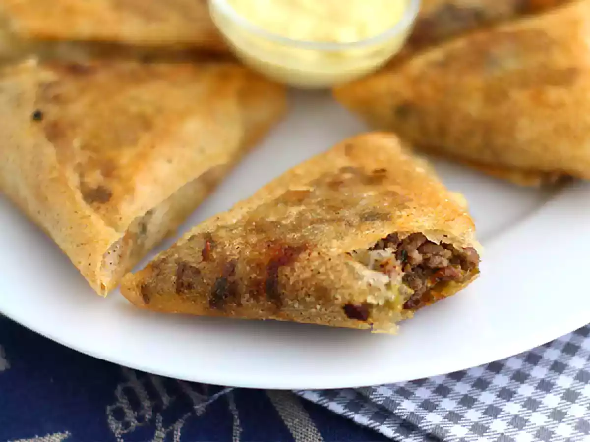 Beef samosas - video recipe ! - photo 2